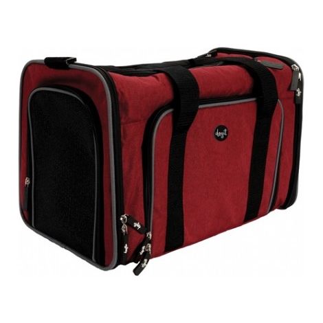 Borsa espandibile in rosso espandibile - Dogit Explorer