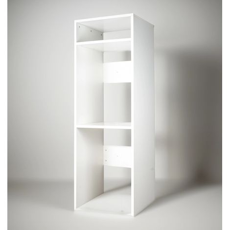 mobile per lavatrice e asciugatrice bianco 70x64x203 cm