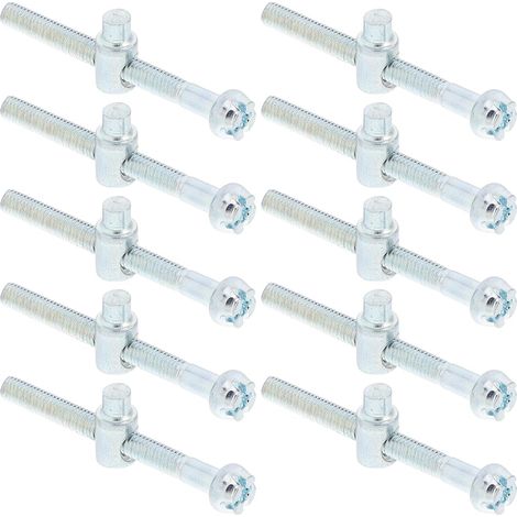 10pcs Chainsaw Adjustment Screws Chain Bar Tensioner Tensioner Screw for Chainsaw Tool Quick Installation Compatible with Petrol (1/5)