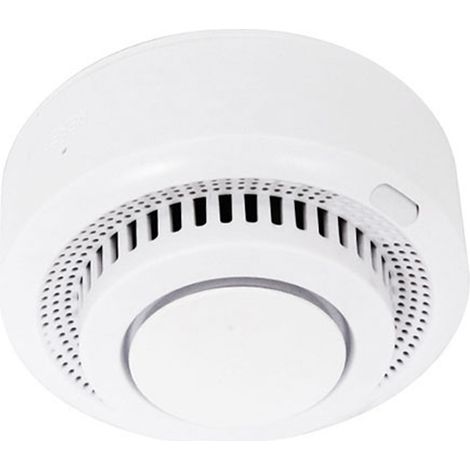 Détecteur de fumée intelligent WiFi, haute sensibilité, économie d'énergie, faible consommation, alarme incendie sans fil. (1/5)