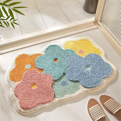 Bardusch-Tapis de bain mignon 50 x 80 cm en microfibre douce, absorbant, lavable (1/5)