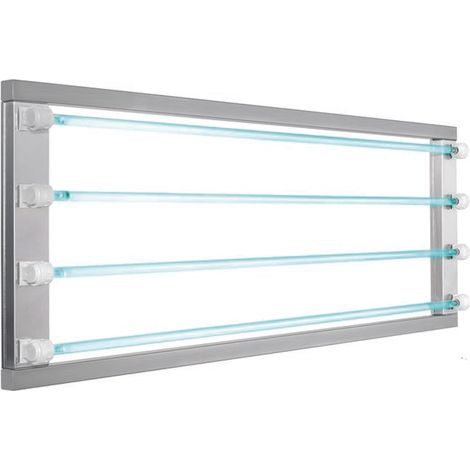 Uv - duct - sq sistema de desinfección uv duct sq 400w módulo con marco de acero inoxidable 4x120w 73x450x1234