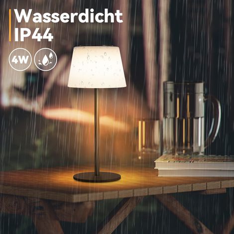 GBLY Tischlampe Kabellos Nachttischlampe Akku