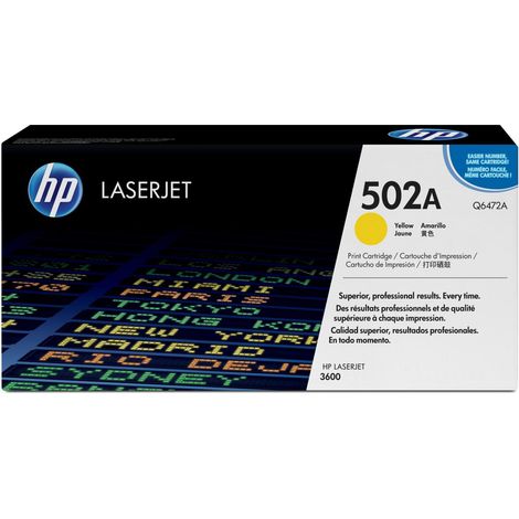 Hp Giallo Print Cartuccia Clj 3600/3800 Q6472A (003R99753) (1/4)