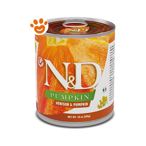 Farmina Dog N&D Pumpkin Adult Cervo e Zucca - Farmina Dog N&D Pumpkin Adult Cervo e Zucca - Lattina Da 285 Gr