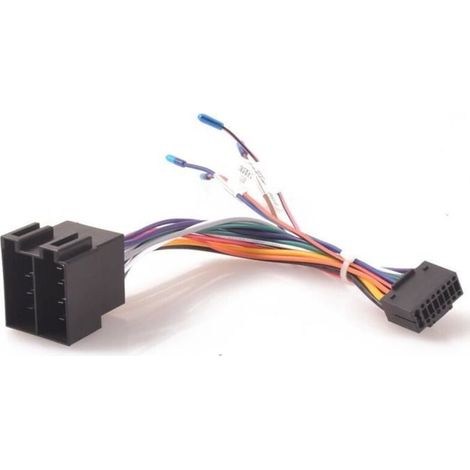 Android 16pin À Iso Autoradio Faisceau De Câblage Radio Adaptateur De Connecteur De Câble Accessoires Univers (1/3)