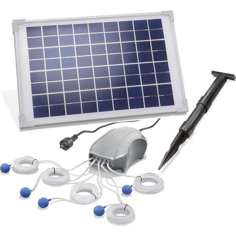 Solar Teichbelüfter, 10W Solarmodul (1/3)