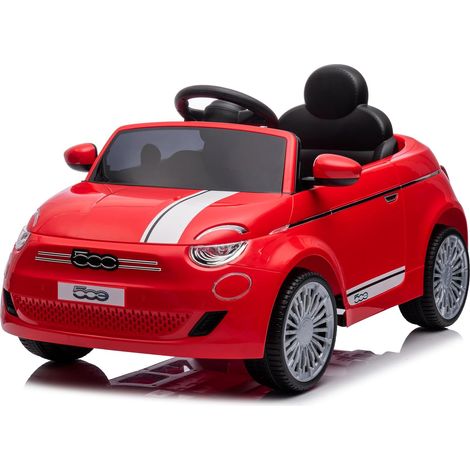 Macchina Elettrica per Bambini Licenza Ufficiale Fiat 500 Small 10,8V 3,1Ah Rosso