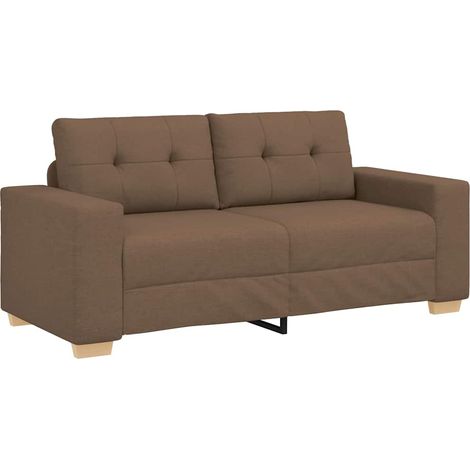 Divano Divanetto Marrone 140 cm in Tessuto vidaXL (1/5)