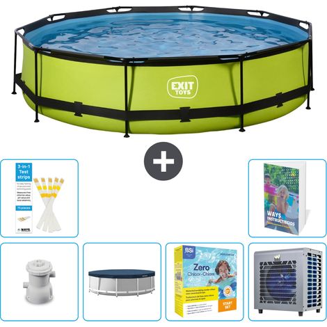 Exit Pool Rund - 360x76 cm - 7-teilig  S258 (1/5)