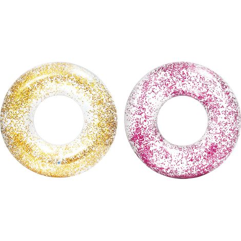 Ciambella gonfiabile Ø120 cm con decorazione glitter 56274 NP Intex