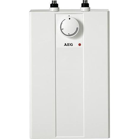Chauffe-eau AEG HUZ 5L de base 230V/2kw, plage temperature 35-85°C Dim : 415 x 252x 215 mm basse pression (1/5)