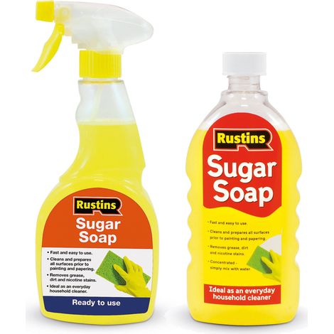Rustins Sugar Soap - 500ml Trigger Spray