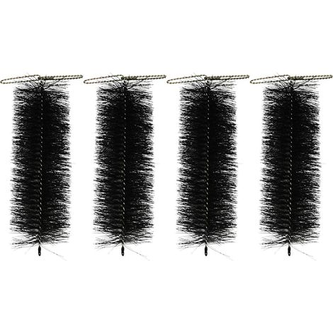 Set of 4 Black Drain & Gutter Downpipe Leaf Guard Plugs (30cm) (1/5)