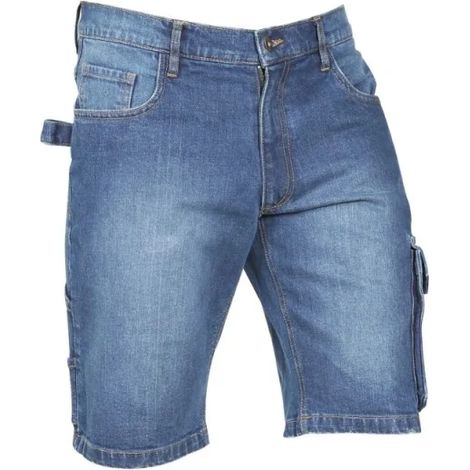 Beta 7529 Short de travail en denim extensible - S