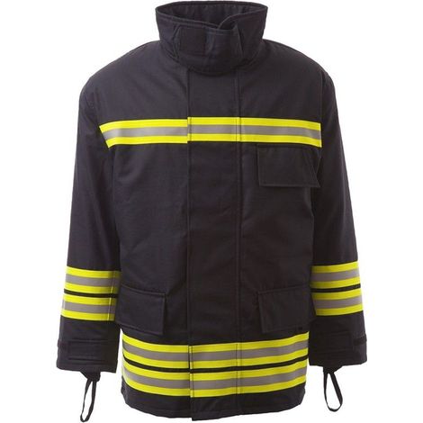 Parka de pompier PORTWEST 3000 Bleu Marine XXL. (1/2)