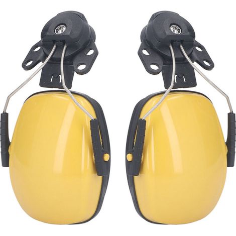 paio di cuffie antirumore per casco di sicurezza, cuffie antirumore, cuffie antirumore per protezione dell'udito, cuffie antirumore per cantieri edili. (1/4)