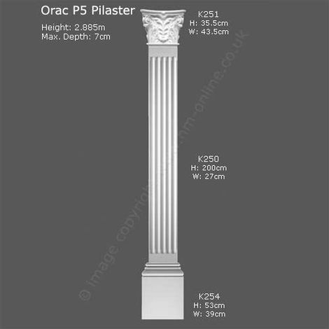 Orac Decor P5 Pilaster (1/2)