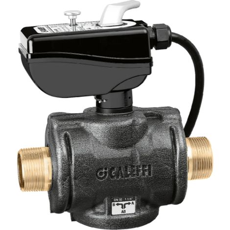 Motorisierter Kugelhahn, mit Isolationssatz für Heizungs- und Klimaanlagen, 1 1/4" Caleffi 638373  1 1/4"
