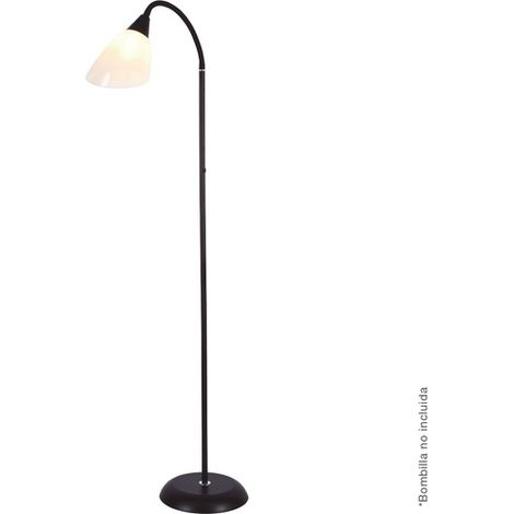 Lámpara de pie Serie Langadu 1558mm E27 Negro