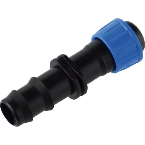 Enlace transición tubo ø16 mm a cinta click ø16 mm, blíster 5 uds