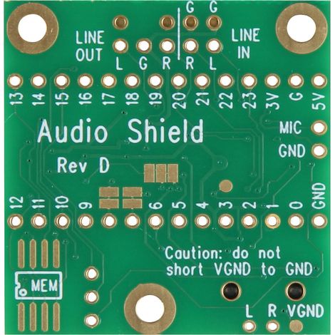 Joy-it teensy40audio Erweiterungsboard (1/5)