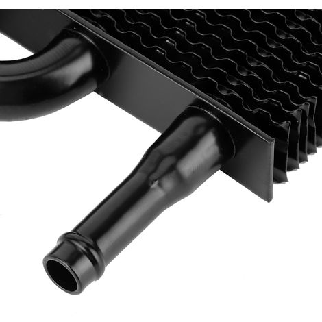 Enfriador de aceite universal de aluminio de 4 filas OC1401 para transmisión, dirección y potencia.