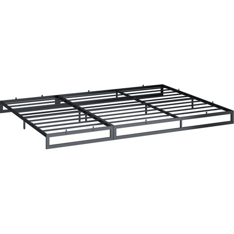 Telaio del letto Lenora, Nero, 90 x 200 e 180x200, Vitalispa (1/5)