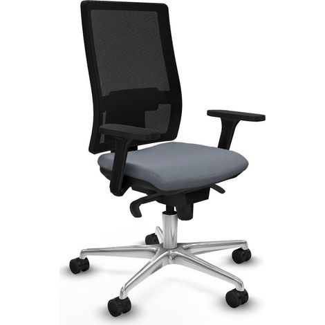 Piqueras-y-crespo Horna Silla de Oficina Gris Cómoda (1/3)