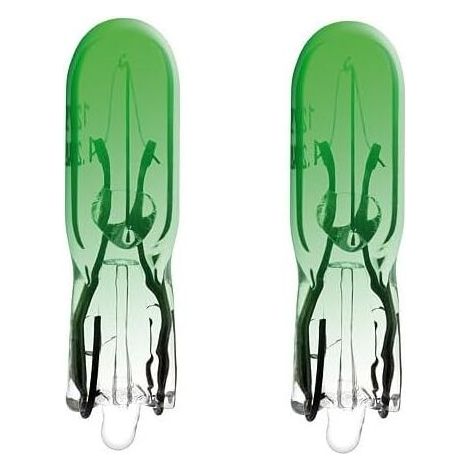 2x Ampoule T5 1.2 W 24V VERT camion fourgon voiture tracteur véhicule agricole