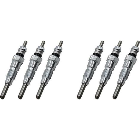 6 Stück 15951-65510 1595165510 15951-65512 10mm Glühkerzen für Motor D650 D750 D850 D950 D1102 D1302 (1/2)
