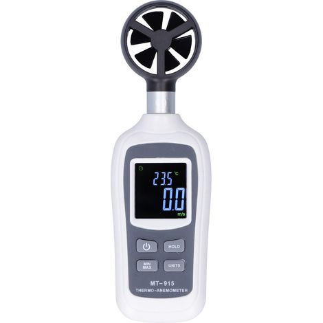 Anémomètre numérique LCD mini MT-915 de poche, mesure de vitesse du vent, jauge portable, instruments de mesure (1/5)