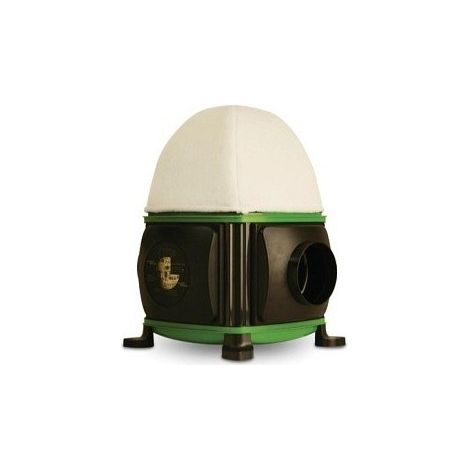 Unelvent – Purificateur d'air pour maison jusqu'à 250 m2 – Air neuf filtré et préchauffé – Flux d'air orientable – SKU 600498 (1/3)