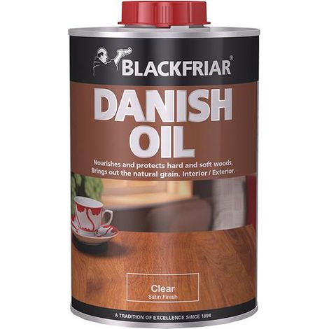 Blackfriar BF0771001F1 Danish Oil Clear 250ml BKFDOC250