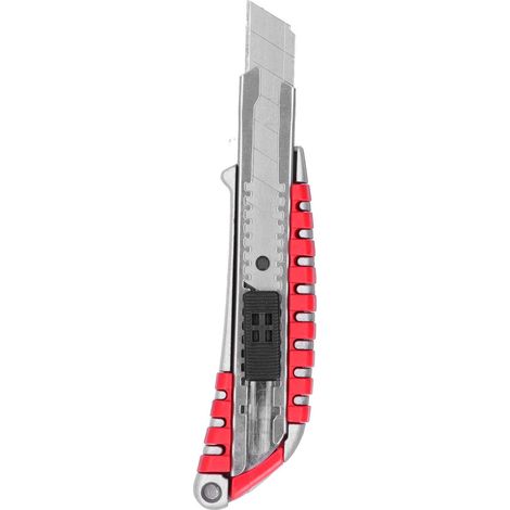 Cutter 18mm à Lame Rétractable Autobloquante pour Travaux Manuels et Découpe Papier (1/5)