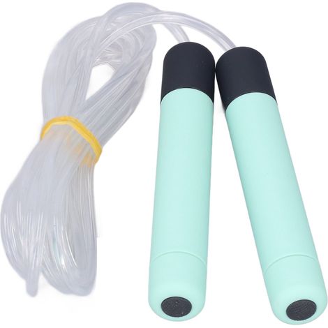 Corde à sauter lumineuse LED pour l'entraînement, la perte de poids et le fitness (verte) (1/5)