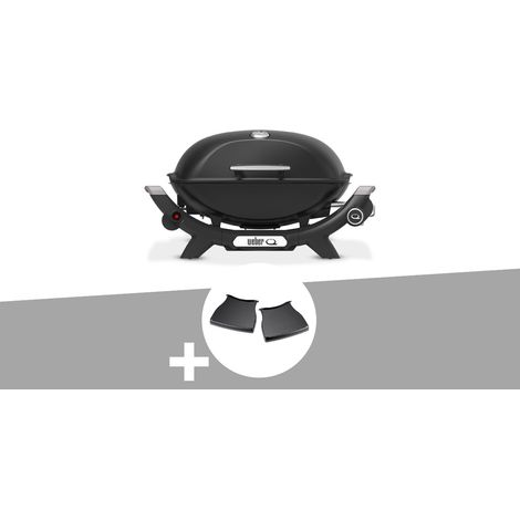 Barbecue à gaz Q 2100N noir + Plan de travail - Weber