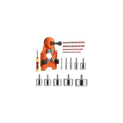 Set mit 16 Diamantbohrern für Glasfliesen, Keramikziegel und Porzellan (1/5)