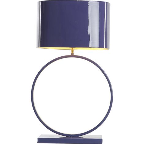 Lampara Sobremesa Hierro 41X20X71 Lila (1/5)