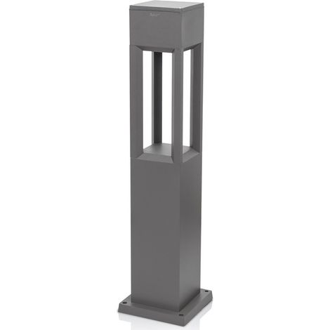 Borne d'éclairage LED de jardin ASLO luminor HT:70CM 13W 6000K blanc froid IP65