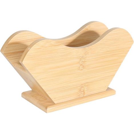 Support Pour-Over Filtre - Porte-Filtre En Bambou Pour Filtres Carrés Et Plats - 18 x 10 x 6,5 cm - 210 g