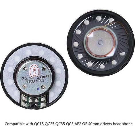 40-mm-Ersatzlautsprecher für Bose QC2, QC25, QC35, QC15, QC3 und AE2 Studio-Kopfhörer (1/5)