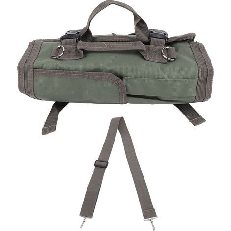Aufrollbare Werkzeugtasche aus wasserabweisendem Oxford-Gewebe, geräumiger, tragbarer Organizer für Auto, LKW, Boot, Motorrad (1/5)