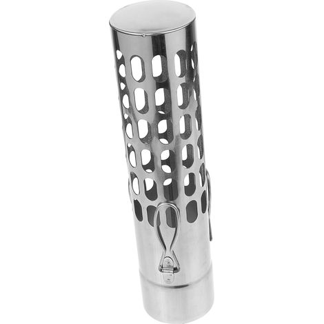 Couvercle de Cheminée en Métal Argenté, Pare-Pluie Classique Outil, Protection pour Conduit de Cheminée le Jardin