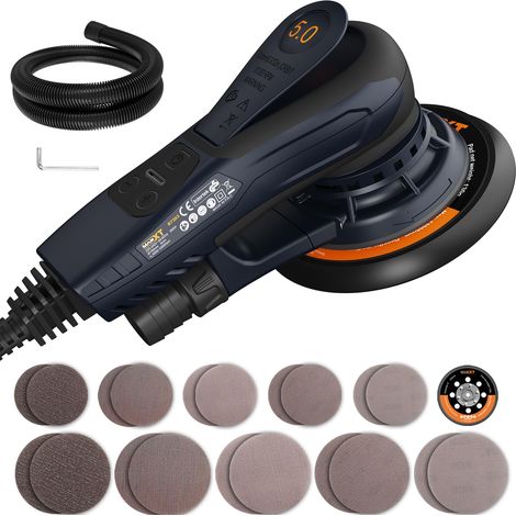 Ponceuse Excentrique Polyvalente 230V : Pads de Soutien 125mm (1/5)