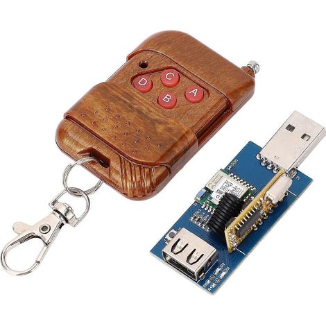Module de commande de sortie USB 433 MHz 2,4 GHz WLAN, relais de commutation intelligent sans fil via application mobile avec transfert de données (1/4)