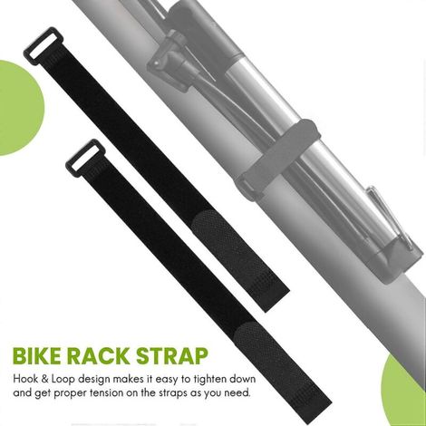 Lot de 10 sangles de porte-vélos, stabilisatrices de transport pour vélos, 30 cm (1/5)