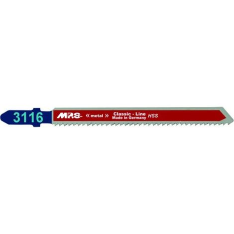 Lama per sega mps 3116 bimetallo denti fini 75 mm