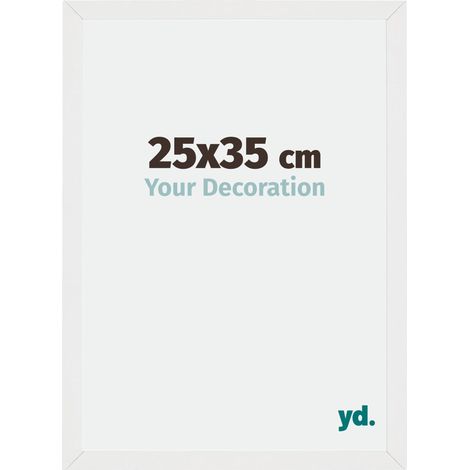 Cadre Puzzle 25x35 cm - Blanc Brillant - MDF - Mura. (1/5)
