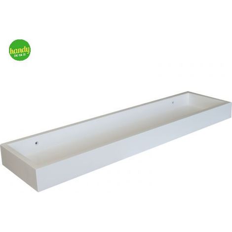 Mensola Kimono contenitore 40 x 400 x 150 mm bianco